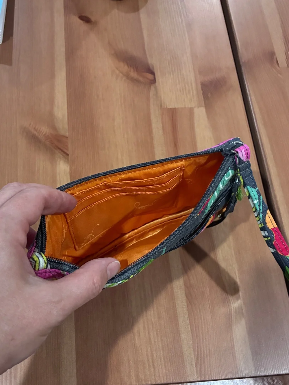 Vera Bradley Jazzy Bloom Wristlet